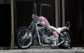 Kustom Harley-Davidson Sportster Kebo Bule, American Traditional Chopper Bernuansa Cirebonan