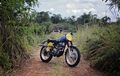 Modifikasi Kawasaki KZ 200 1980, Scrambler Klimis! 