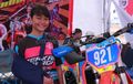 Cedera Bahu, Crosser Nasional Wanita MXGP Indonesia Tetap Bangga