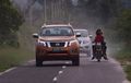 Setelah Tambora, All New Nissan NP300 Navara Kunjungi Sinabung