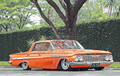 Chevrolet Impala Hardtop 1961, Tangerang Lowrider