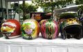 Helm Kustom Mostindo Buka Lapak di Jakarta MotoGarage 2017, Ini Detail Harganya