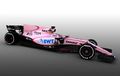 Uhuy.. Mobil Tim Force India Warnanya Pink
