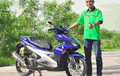 Yamaha Aerox 155 Pertama Di Indonesia Yang Dimodifikasi Ala Thailook, Simak Detailnya!