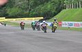 Honda Supra GTR150 Tekuk Yamaha MX King 150 di Balap Motor ARRC 2017 Kelas UB150
