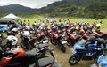 Konvoi 27 Unit GSX-S150 ‘Merah’ ke Puncak Curi Perhatian