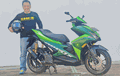 Modifikasi Yamaha Aerox 155 VVA, Pajangan Dealer Yang Keren Abis!