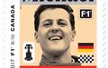 Prangko Michael Schumacher untuk Memperingati GP Kanada Ke-50 Tahun