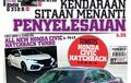 Ribuan Kendaraan Sitaan Tunggu Penyelesaian. Lengkapnya di OTOMOTIF edisi 07.XXVII Yang Baru Terbit