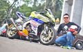 Pakai Livery Valentino Rossi di GP500, All New Honda CBR250RR Sukses Tampil Beda