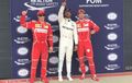 Hamilton Pole Position Ke-67 di Depan 2 Ferrari pada Kualifikasi GP Inggris