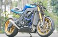 Keren! Kawasaki Ninja ZX-10 Cafe Racer Kaki-Kaki Ducati, Yang Punya Emak-Emak Super