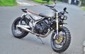Keren Nih! Kawasaki Ninja 250 Jadi Scrambler, Custom Biar Lebih Laki 