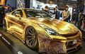 Selain Mobil Baru,  di GIIAS Ada Nissan GT-R Emas yang Diukir Seluruh Badannya