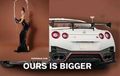 Nissan: Bokong Kim Kardashian Kalah Seksi dari Nissan GT-R