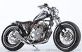 Custom Suzuki Thunder 250 Bebas Tanpa Pakem, Banyak Pakai Part Harley-Davidson