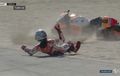 Petrucci Tercepat, Marquez Kecelakaan di Latihan Kedua GP San Marino