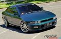 Modif Mitsubishi Galant Hiu V6 2000, Gak Perlu Ekstrem Udah Memikat