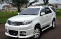 Fortuner dengan Pelek Beralas Ban Tebal, Malah Kekar