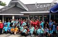 Vespa Buka Gedung Baru Dealer Saluyu Vespario di Bandung