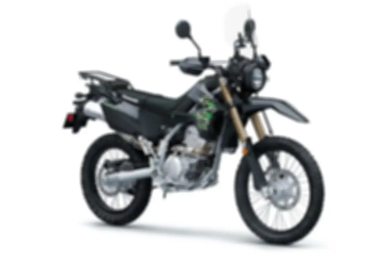 detail tampilan Kawasaki KLX300 XPL