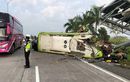 Korlantas Turun Membantu Olah TKP Kecelakaan di Tol Surabaya Mojokerto