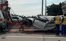 Toyota Calya Berakhir Ringsek dan Telentang di Tol JORR, Polisi Ungkap Kronologi Singkatnya