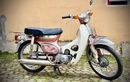 Salut! Lady Biker Ini Lelang Honda C70 Miliknya Buat Korban Gempa Cianjur, Laku Segini Sob