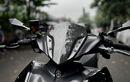 Bikin Ganteng Yamaha Aerox 155 Pakai Visor Carbon , Harga Cuma Segini