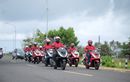 Turing 600 Honda PCX Meriahkan Puncak Honda Bikers Day 2024