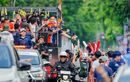 Lautan Manusia Sambut Bintang MotoGP di Mataram, Mario Aji Jadi Sorotan