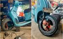 Banyak yang Penasaran, Ternyata Segini Biaya Bikin Pelek Motor Hubless