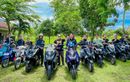 Turing Asik 13 Motor Bersama P2RTech ke Geopark Ciletuh Sukabumi