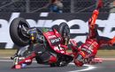 Crash Parah di Sprint Race, Marc Marquez Absen di MotoGP Prancis, Gini Kondisinya