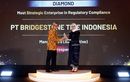 Bukti Kepatuhan Hukum Jadi Bagian Strategi Bisnis, Bridgestone Raih Penghargaan Ini