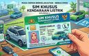 SIM Khusus Motor dan Mobil Listrik Dipertanyakan, Ini Penjelasan Polisi