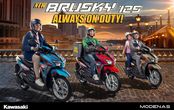 Harga New Bursky 125 yang Digadang-gadang Produk Kawasaki Terbaru