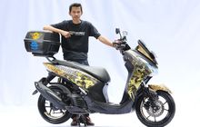 Dinaungi Dewi Fortuna, Lexi Ini Dapat Best Decal di Final Customaxi