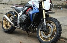 Antik dan Elegan, Gaya Cucu Presiden Soeharto di Atas Moge 