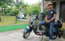 Vespa Bajaj Classic SL, Koleksi Langka yang Hanya Ada Belasan di Indonesia