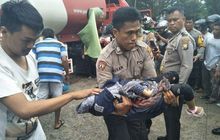 Kronologi Honda Vario Tersangkut Truk Tangki Pertamina, Satu Keluarga Meninggal Dunia