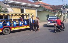 Tidak Sesuai Standar Keamanan, Delapan Odong-odong Diamankan Polres Pekalongan