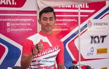 Fokus Balap Asia, Kejurnas MotorPrix Jadi Cara Jaga Fisik Afridzasyach Munandar