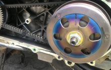 Cara Menghilangkan Warna Pelangi di Mangkok Kampas Ganda Motor Matic