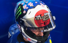Ternyata Ini Alasan Alex Rins Gunakan Helm Khas Jepang di MotoGP 2019