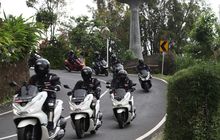 Turing Honda PCX Luxurious Bali, Konsumsi BBM Bikin Kaget