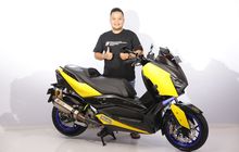 Yamaha XMAX Juara Racing Look, Mesin Jadi 300cc plus Siap Touring Juga