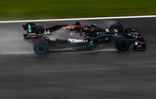 Hasil Kualifikasi F1 Stiria: Lewis Hamilton Raih Pole Position di Kondisi Basah