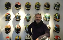Aldo Drudi, Sosok Kreatif Di Balik Desain Helm Valentino Rossi dan Pembalap MotoGP
