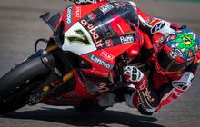 Hasil FP1 WSBK Aragon 2020: Chaz Davies Berjaya di Trek 'Ducati' Singkirkan Jonathan Rea, Motor Alvaro Bautista Jebol Mesin
